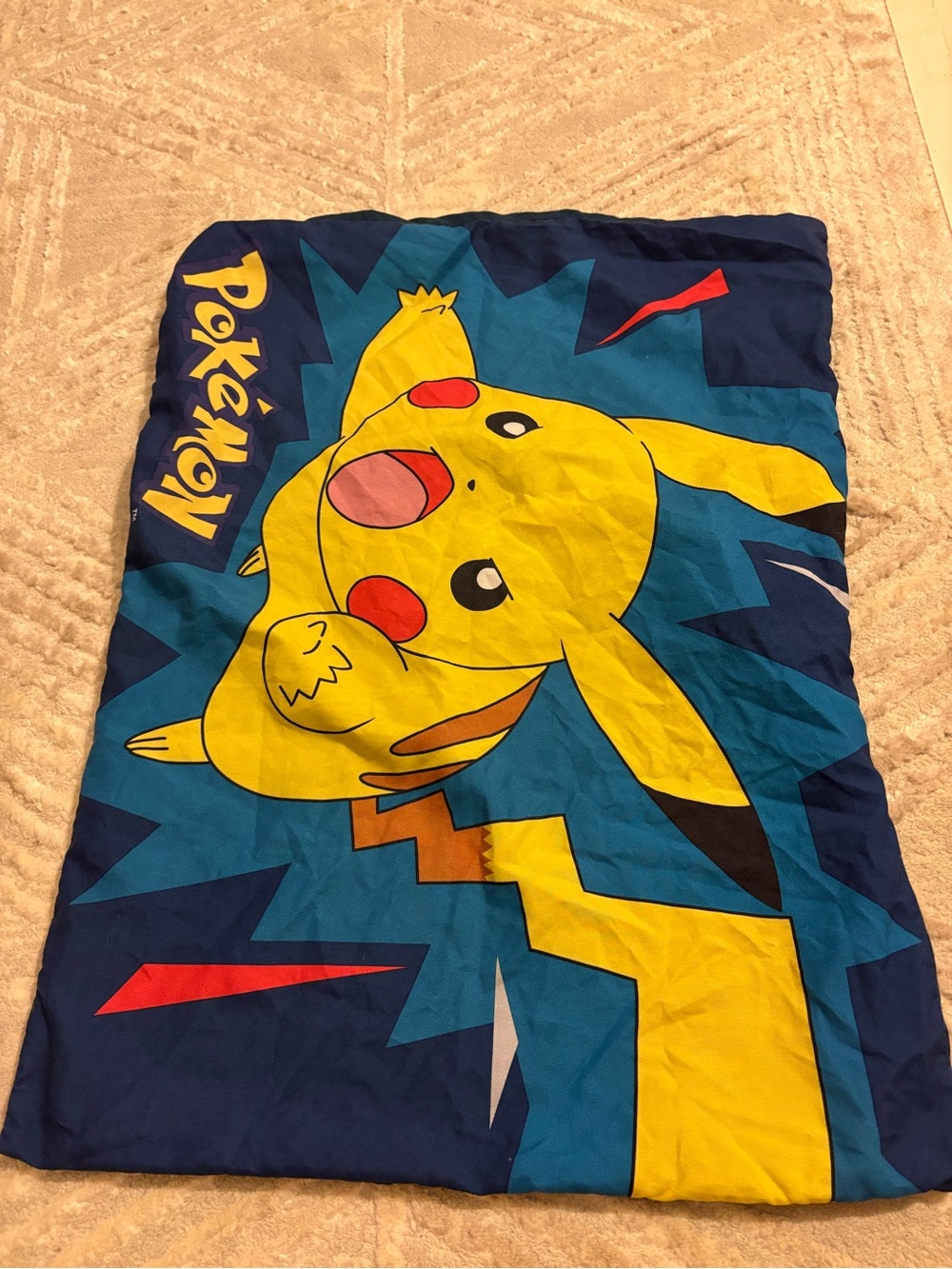 Pokemon Pikachu Pillowcase